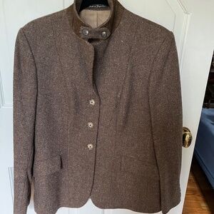 Tri-Umph Wool Tweed Show/Hunt Coat 14 R